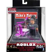 Boneco Roblox Mini Playset Welcome Bloxburg Mechanic Mayhem