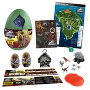 Mini Figuras Colecionáveis - Jurassic World - Mega Ovo Surpresa - Mmarrom - Sunny