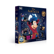 Quebra Cabeça 500 Peças Disney Fantasia 80 Anos Toyster