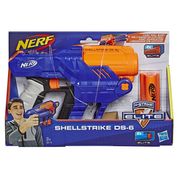 Lançador Nerf Elite Shellstrike DS 6 Hasbro E6171