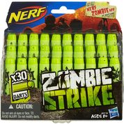 Brinquedo Refil Nerf Zombie 30 Dardos A4570 - Hasbro