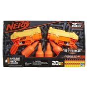 Nerf Alpha Strike Cobra com Alvo Duplo Hasbro