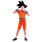 Fantasia Goku Infantil Curta Original Dragon Ball