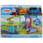 Thomas & Friends - Ferrovia com Trenzinho Motorizado - Pista Carly e Sandy Hdy58