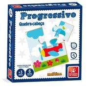 Quebra Cabeça Progressivo Madeira