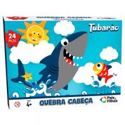 Quebra Cabeça Tubarão Shark 24 Peças