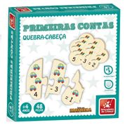 Quebra Cabeça Primeiras Contas 48 peças