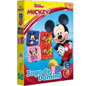 Jogo De Dominó Mickey 28 Peças