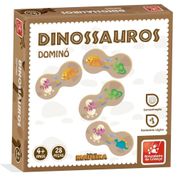 Jogo Dominó Dinossauros Madeira