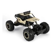 Carrinho Remoto Controle 4ch 4x4 Off Road Truck Dourado