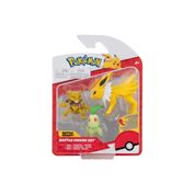 Figura Pokemon Battle Pack Abra Chikorita e Jolteon 2603