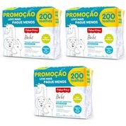 PACK 600 TOALHAS UMEDECIDAS RN SEM PERFUME - FISHER PRICE