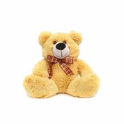 Pelúcia Infantil - 24 cm - Urso Fofuxo - P - W.U. Bichos de Pelúcia