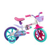 Bicicleta 12" Caloi Minnie Branco