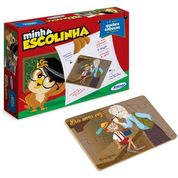 Quebra-cabeça Pinóquio Minha Escolinha Com 15 Peças Xalingo
