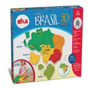 Quebra Cabeça Mapa Do Brasil 3d Elka