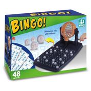 Jogo De Mesa Bingo 48 Cartelas - Nig Brinquedos 1000