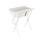 Banheira P/ Bebe Com Trocador Floripa Branco Essencial - Tutti Baby 560006