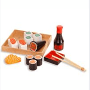 Kit Sushi - Newart - Brinquedo Madeira