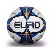 Bola de Futebol Euro NEE0051 Campo Pro Branco/Azul - N° 5