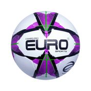 Bola Futebol Campo Oficial Euro Pro Sports Branco/lilas