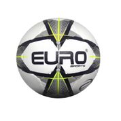 Bola Fut Campo Oficial Euro Pro Sports Branco/Cinza N°5