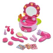 PORTA MAQUIAGEM PRINCESAS MÁGICAS COM LUZES E MÚSICA ZOOP TOYS