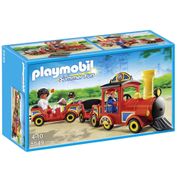 5549 Playmobil - Parque de Diversões - Trenzinho com Crianças