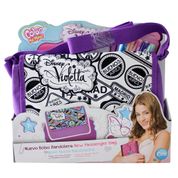 Bolsa Bandoleira Infantil para Colorir - Disney Violetta - Toyng