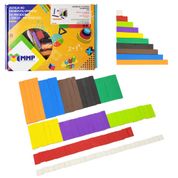 Barrinhas Coloridas Cuisenaire EVA Aluno Material Didático