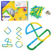 Kit Geometria Plana Aluno Material Pedagógico Didático MMP