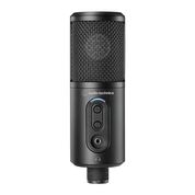 Microfone  Audio Technica Condensador Cardioide Preto, ATR2500X-USB