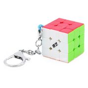 Chaveiro Cubo Mágico 3x3x3 Qiyi - 3 cm