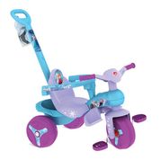 Triciclo Veloban Passeio - Azul e Lilás - Disney Frozen - Bandeirante