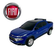 Carrinho Controle Remoto Fiat Toro Recarregável 1:18 Cks Cor:Azul