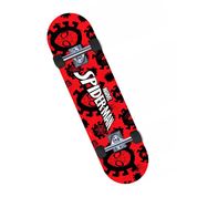 Skate Marvel Homem Aranha Vermelho e Preto - DTC