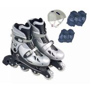 Patins Ajustável com Acessórios Tam. 34/37 - Fenix