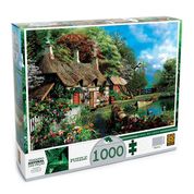 Puzzle 1000 peças Casa no Lago - Grow