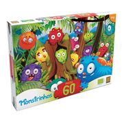 Puzzle 60 peças Monstrinhos - Grow