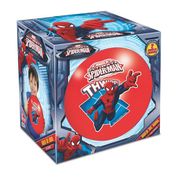 Bola Vinil na Caixa - Homem Aranha - Vermelho - Líder Brinquedo