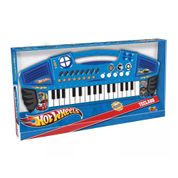 Teclado Infantil Grande Hot Wheels - Barão Toys