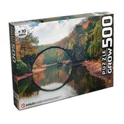 Puzzle 500 peças Ponte Espelhada - Grow