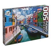 Puzzle 500 peças Canal de Burano - Grow