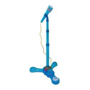 Microfone Infantil c/ Pedestal - Azul - Fenix