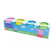 Peppa Pig - Kit c/ 4 Potes de Massa de Modelar - Sunny