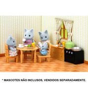 Sylvanian Families - Móveis de Cozinha com Irmã Gato - Epoch