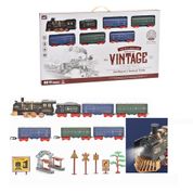 FERRORAMA LOCOMOTIVA ELETRICO TREM CLASSICO  40 PEÇAS 180CM DE PISTA GRANDE SOM LUZ VAGOES TRAIN TRENZINHO