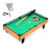 BRINQUEDO SINUCA INFANTIL MESA DE BILHAR JOGO GRANDE 52CM COM PES DE CHAO E MESA SNOOKER CRIANÇAS EM MADEIRA