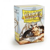 Dragon Shield Matte 100 Sleeves Protetor - Ivory/Márfim