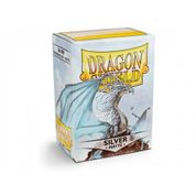 Dragon Shield Matte 100 Sleeves Protetor - Silver/Prata